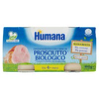Humana Omogeneizzato con Carne di Prosciutto** Biologico