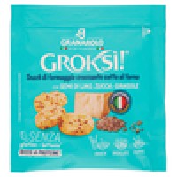 Groksì! Snack di formaggio croccante cotto al forno con Semi di Lino, Zucca e Girasole
