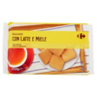 Carrefour Biscotti con Latte e Miele
