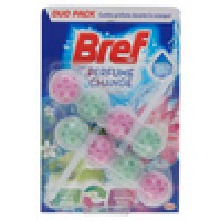 BREF WC Perfume Change Duopack (Pesca/Mela-Mela/Ninfea)