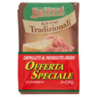 BUITONI RIPIENI TRADIZIONALI CAPPELLETTI AL PROSCIUTTO CRUDO Pasta fresca 2 confezioni da