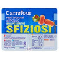 Carrefour Sfiziosi Mini Würstel di Pollo
