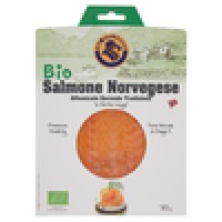 The Icelander Salmone Norvegese Bio Affumicato Secondo Tradizione "a fetta lunga"