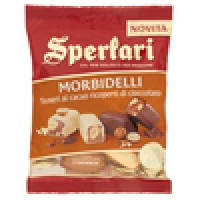 Sperlari Morbidelli Teneri al cacao ricoperti di cioccolato