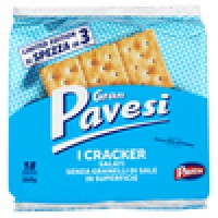 Gran Pavesi I Cracker Salati Senza Granelli di Sale in Superficie
