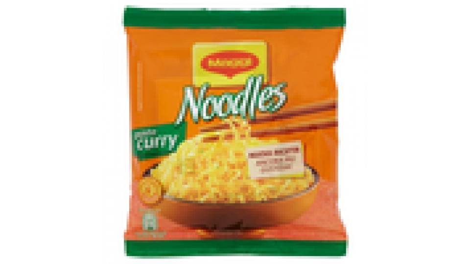 MAGGI NOODLES GUSTO CURRY Noodles istantanei e condimento al gusto Curry
