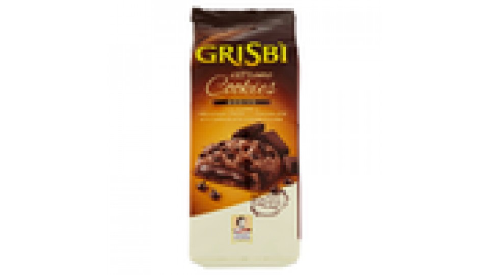Grisbì extreme Cookies Godivo con Cuore di Vellutata Crema al Cioccolato