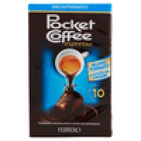 Pocket Coffee espresso Decaffeinato 10 Praline