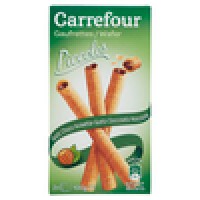 Carrefour Wafer Piccolos Gusto Cioccolato Nocciola