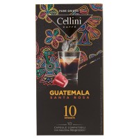 Cellini Caffè Pure Origini Guatemala Santa Rosa 10 Capsule Compatibili