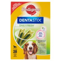 Pedigree DentaStix Daily Fresh* 10-25 kg 28 Pezzi