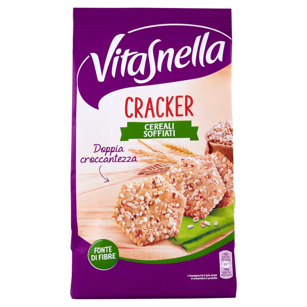 Vitasnella Cracker Cereali Soffiati