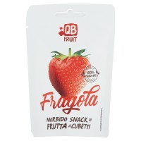 QB Fruit Fragola Morbido Snack di Frutta a Cubetti
