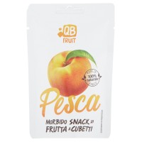 QB Fruit Pesca Morbido Snack di Frutta a Cubetti