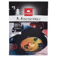 Arnaboldi Misoshiru zuppa delicata con gamberi ed alghe