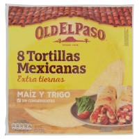 Old El Paso 8 Tortillas Mexicanas Ma�z Y Trigo