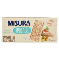 Misura Iposale Crackers con riso soffiato