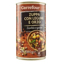 Carrefour Scalda e gusta Zuppa con Legumi e Orzo