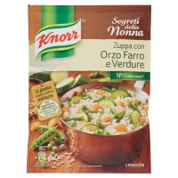 Knorr Segreti della Nonna Zuppa con Orzo Farro e Verdure