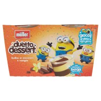 m�ller duetto dessert Cattivissimo Me budino al cioccolato e vaniglia