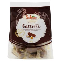 Sebaste Galletti torroncini friabili con nocciole ricoperti di cioccolato