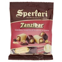 Sperlari Zanzibar Gianduia ricoperto di fondente o bianco