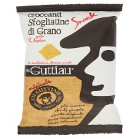 Su Guttiau l'originale croccanti Sfogliatine di Grano gusto Classico Snack
