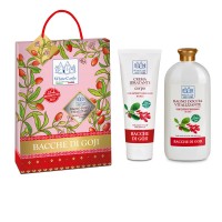 Crema corpo e bagno doccia con estratto biologico di Goji