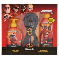 Naturaverde Kids Sapone Liquido, Doccia Shampoo, Maschera in Feltro Disney/Pixar Incredibles