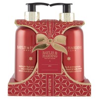 Baylis & Harding Set Sapone e Crema Mani al Profumo di Fico di Mezzanotte & Melograno