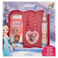 Naturaverde Kids Bagnoschiuma + Cuore Prezioso + Acqua Profumata per il Corpo Disney Frozen