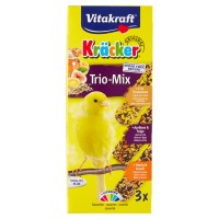 Vitakraft Kr�cker Trio-Mix +Uovo&sementi da prato +Albicocca&fico +Miele&sesamo canarini 3 pezzi