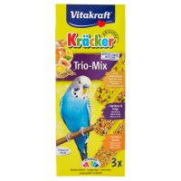 Vitakraft Kr�cker Original Trio-Mix pappagallini ondulati 3 pezzi