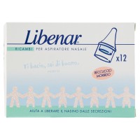 Libenar Ricambi per Aspiratore Nasale x12