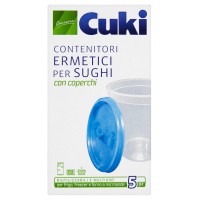 Cuki Conserva Contenitori Ermetici per sughi con coperchi