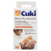 Cuki Cuoce Mini Plumcake Contenitori in Carta Forno