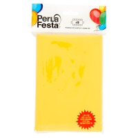 PerLa Festa Tovaglia in plastica 140x260 cm Gialla