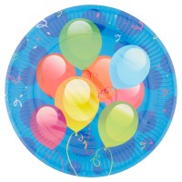 perLa festa Piatti 23 cm Palloncini