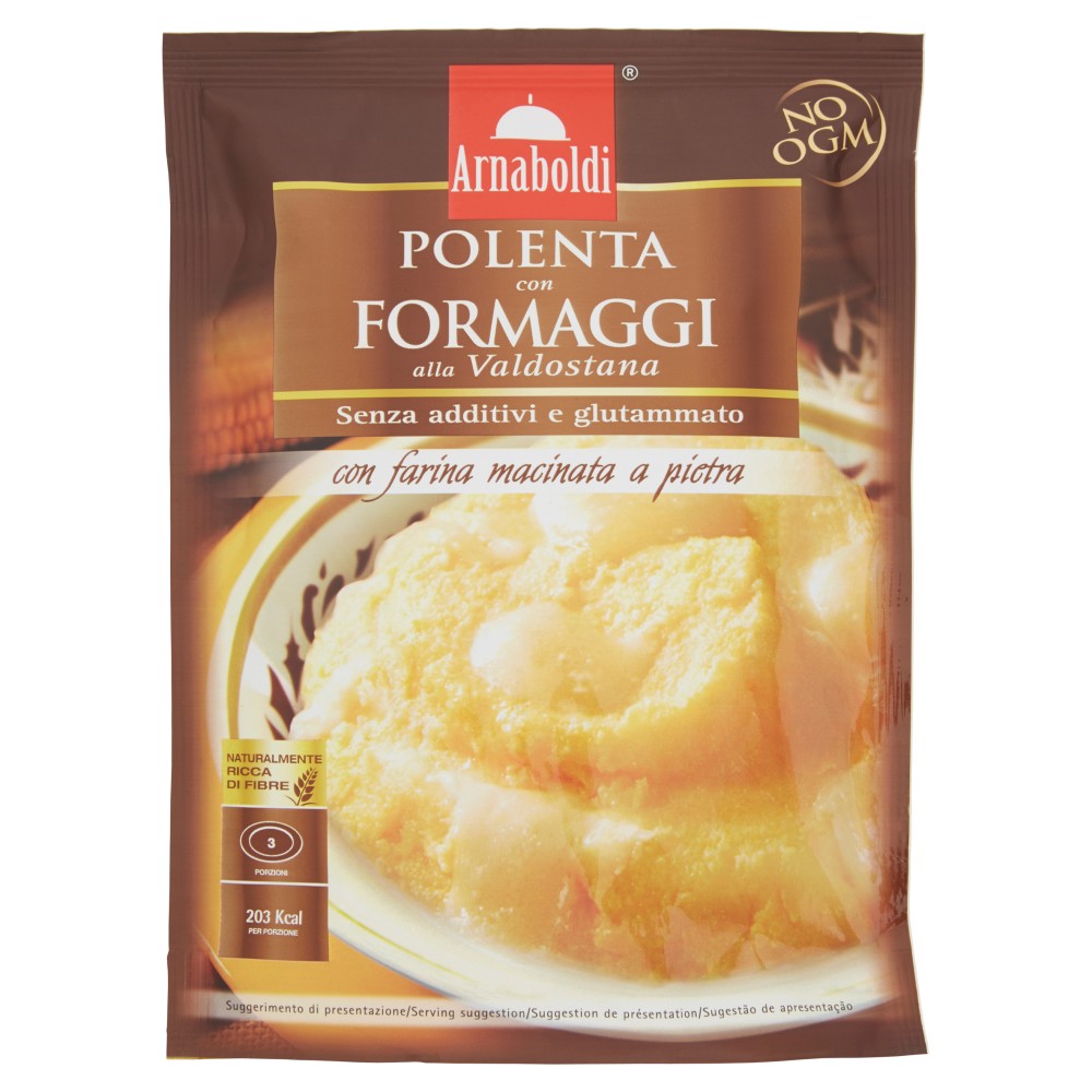 Arnaboldi Polenta con Formaggi alla Valdostana
