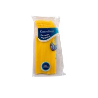 Carrefour Forchette in Plastica Gialle