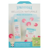 I Provenzali Rosa Mosqueta Acqua Micellare Bio Delicata 200 ml - Crema Viso 24 h Bio Idratante