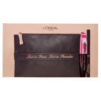 Cofanetto edizione Natale con pochette, mascara Miss Manga e eyeliner Perfect Slim nero