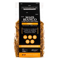 Fusilli di Mais bianco con curcuma e pepe (bio, gluten free)