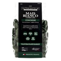 Conchiglie di Mais bianco e spirulina (bio, gluten free)