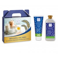 Crema corpo, bagno doccia e profumatore biancheria