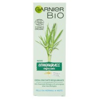 Garnier Bio Crema Idratante Lemongrass Con Aloe Vera Biologica e Glicerina Vegetale
