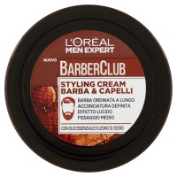 L'Or�al Paris Men Expert Barber Club - Styling cream crema modellante per barba e capelli