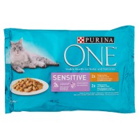 PURINA ONE Gatto Delicate Filettini in salsa con Pollo e Tonno Busta