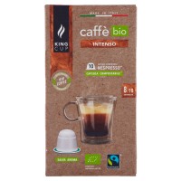 King Cup caff� bio Intenso Capsule Compatibili Nespresso* Capsula Compostabile**