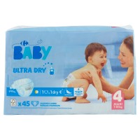 Carrefour Baby Ultra Dry 4 Maxi 7-18 kg